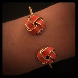 Twisted knot bracelet